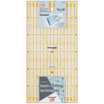 Univerzální pravítko Omnigrid 15 x 30 cm PRYM