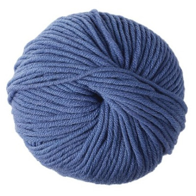 100% vlněná příze merino WOOLLY 5 od DMC 50g, modrá