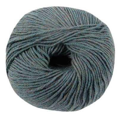 100% vlněná příze merino WOOLLY od DMC 50g, zelený tvíd