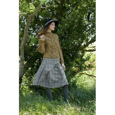 100% vlněná příze merino WOOLLY od DMC 50g, hořčicově žlutý tvíd