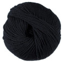 100% vlněná příze merino WOOLLY od DMC 50g, černá