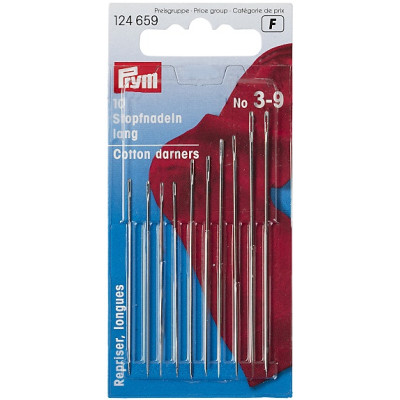 Látací jehly dlouhé č. 3-9 (10 ks) PRYM