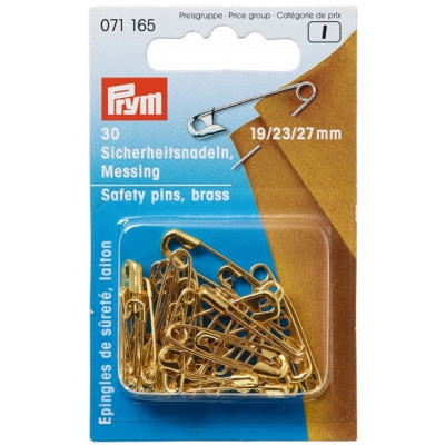 Mosazné spínací špendlíky (30 ks) PRYM