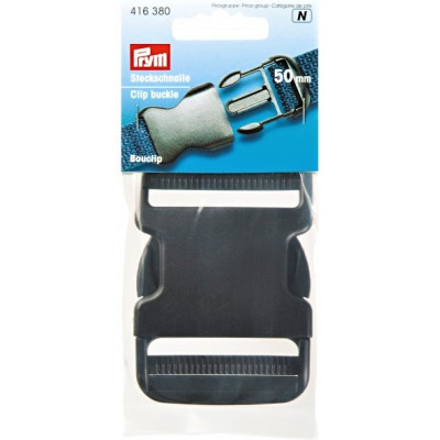 Spona trojzubec černý 50 mm PRYM