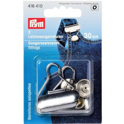 Zapínání na laclové kalhoty 30 mm (2 ks) PRYM