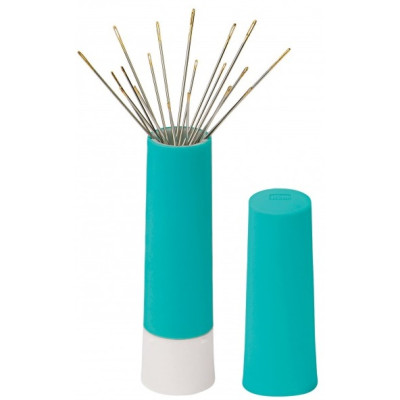 Zásobník "Twister" na jehly s magnetem + 19 jehel PRYM Love