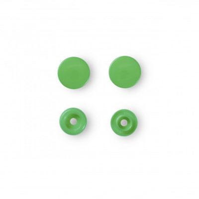 Patentky kulaté zelené "Color snaps" Ø 12,4 mm (30 ks) PRYM