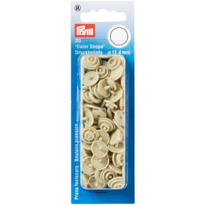 Patentky kulaté modré "Color snaps" Ø 12,4 mm (30 ks) PRYM