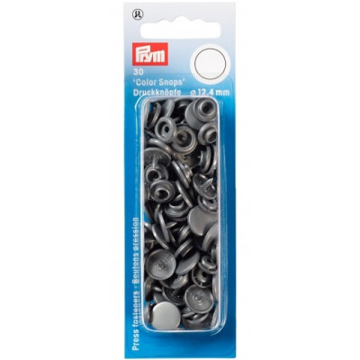 Patentky kulaté fialové "Color snaps" Ø 12,4 mm (30 ks) PRYM