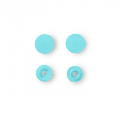 Patentky kulaté modré "Color snaps" Ø 12,4 mm (30 ks) PRYM