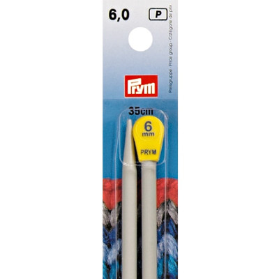 Pletací jehlice 5.00 mm 35 cm hliníkové PRYM