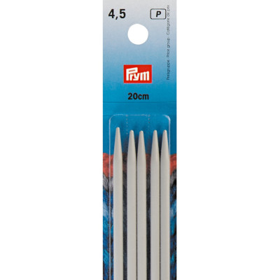 Pletací jehlice oboustranné 4.00 mm 20 cm hliníkové PRYM