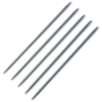 Pletací jehlice oboustranné 4.00 mm 20 cm hliníkové PRYM