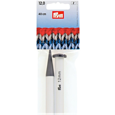 Pletací jehlice 10.00 mm 40 cm plastové PRYM