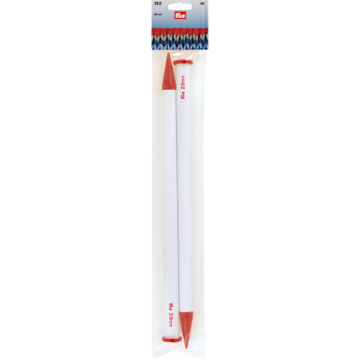 Pletací jehlice velké 15.00 mm 40 cm plastové PRYM