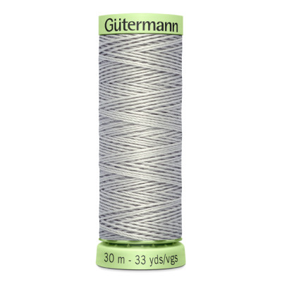 Knoflíková prošívací nit Gütermann černá