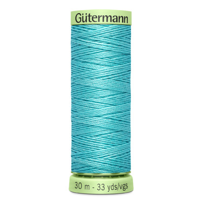 Knoflíková prošívací nit Gütermann černá