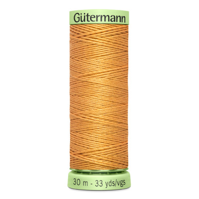 Knoflíková prošívací nit Gütermann černá