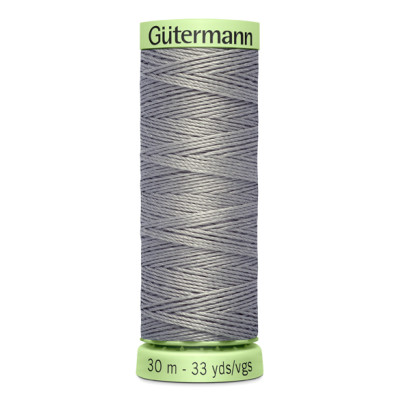 Knoflíková prošívací nit Gütermann černá