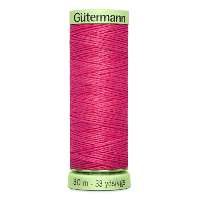 Knoflíková prošívací nit Gütermann černá