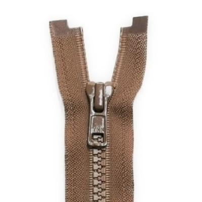 YKK VISLON® zip kostěný dělitelný, šedý (břidlicový)