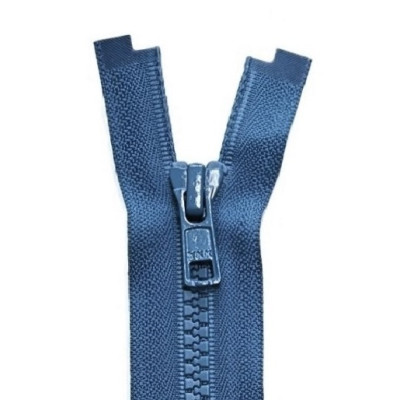 YKK VISLON® zip kostěný dělitelný, šedý světlý