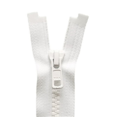 YKK VISLON® zip kostěný dělitelný, bílý slonová kost