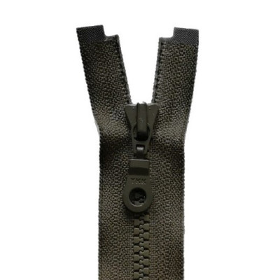 YKK VISLON® zip kostěný dělitelný, bílý