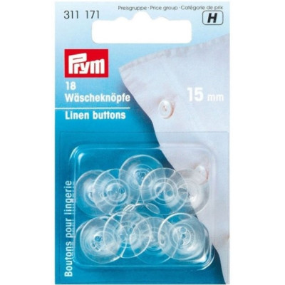 Knoflíky na povlečení 15 mm (18 ks) PRYM
