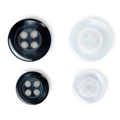 Košilové knoflíky 11 + 9 mm (20 ks) PRYM