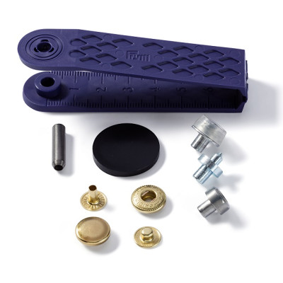 Stiskací knoflíky zlaté, 12 mm (10 ks) PRYM