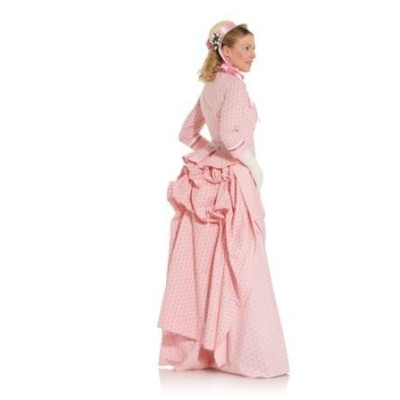 Střih Burda číslo 7880 viktoriánské šaty (rok 1888)