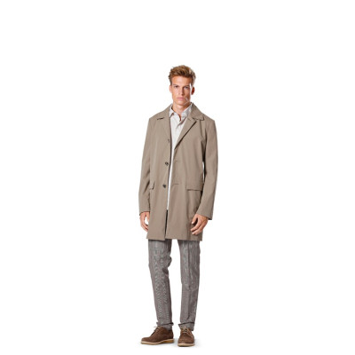 Střih Burda číslo 6932 pánský kabát