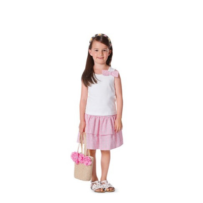 Střih Burda číslo 9439 dětské jednoduché tílko, tričko