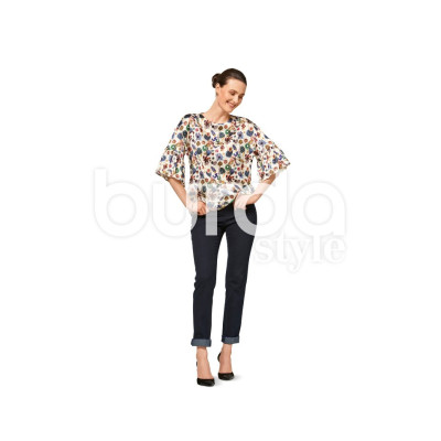 Střih Burda číslo 6458 halenka