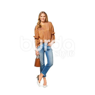 Střih Burda číslo 6458 halenka