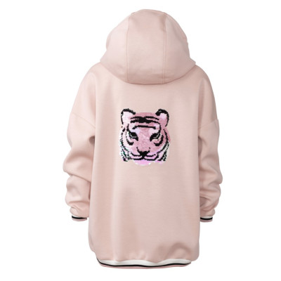 Střih Burda číslo 6253 volná mikina s kapucí, mikina s vysokým límcem