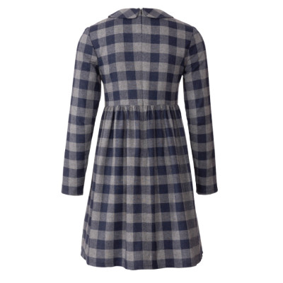 Střih Burda číslo 6265 šaty s límečkem, rolákové šaty, flanelové šaty