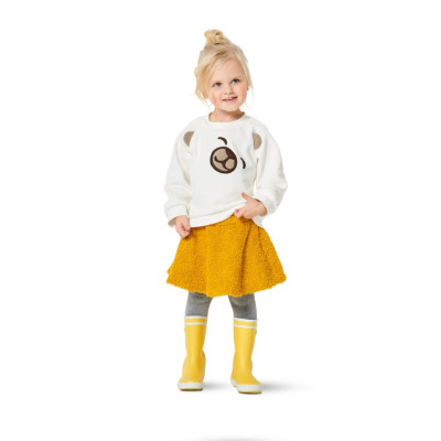 Střih Burda číslo 9308 dětská mikina, mikina s kapucí, svetr