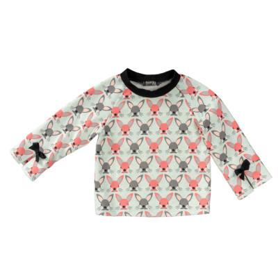 Střih Burda číslo 9308 dětská mikina, mikina s kapucí, svetr