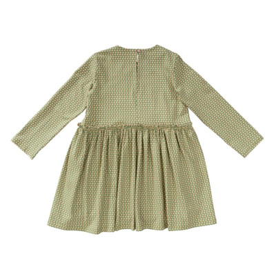 Střih Burda číslo 9310 dětské áčkové šaty, mikinové šaty