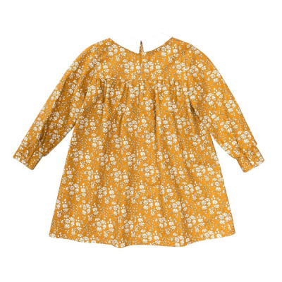 Střih Burda číslo 9305 dětské nabírané áčkové šaty