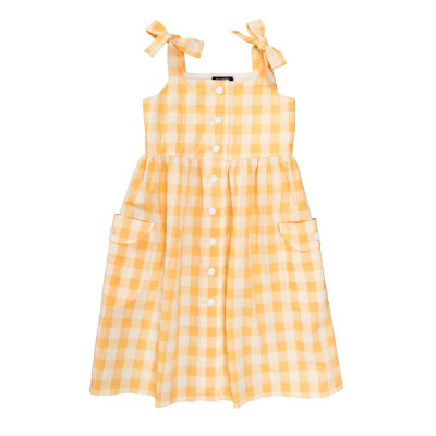 Střih Burda číslo 9304 dětské propínací šaty na ramínka