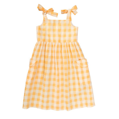 Střih Burda číslo 9304 dětské propínací šaty na ramínka