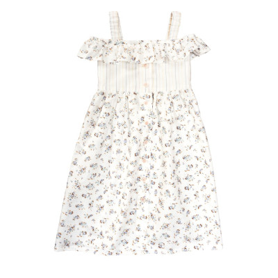 Střih Burda číslo 9304 dětské propínací šaty na ramínka