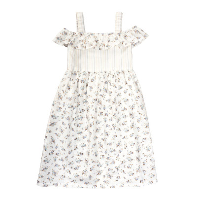 Střih Burda číslo 9304 dětské propínací šaty na ramínka