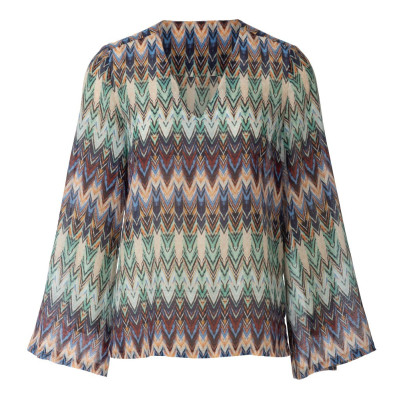 Střih Burda číslo 6234 halenka bez rukávů, halenka s dlouhým rukávem