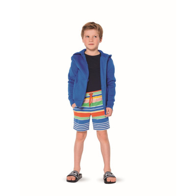 Střih Burda číslo 9292 dětské tepláky, kraťasy