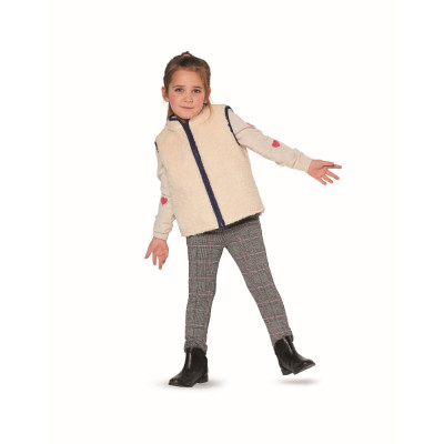 Střih Burda číslo 9290 dětská bunda na zip, vesta