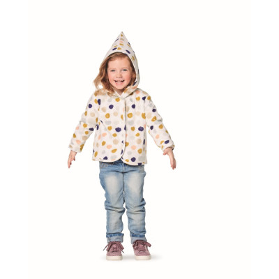 Střih Burda číslo 9289 dětský kabát s kapucí